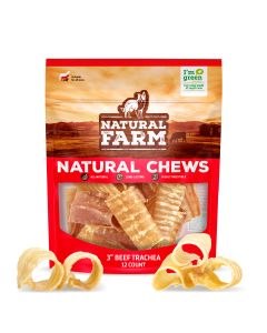 Natural Farm Trachea 7.5cm 12 Pack